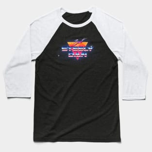 Steely Dan Retro Crome Art Baseball T-Shirt